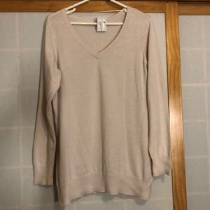 Cream sweater